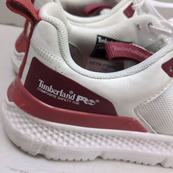 Timberland Pro Setra Comp Safety Toe  Women's 8.5 M Athletic Work Sneaker White - Picture 3 of 10